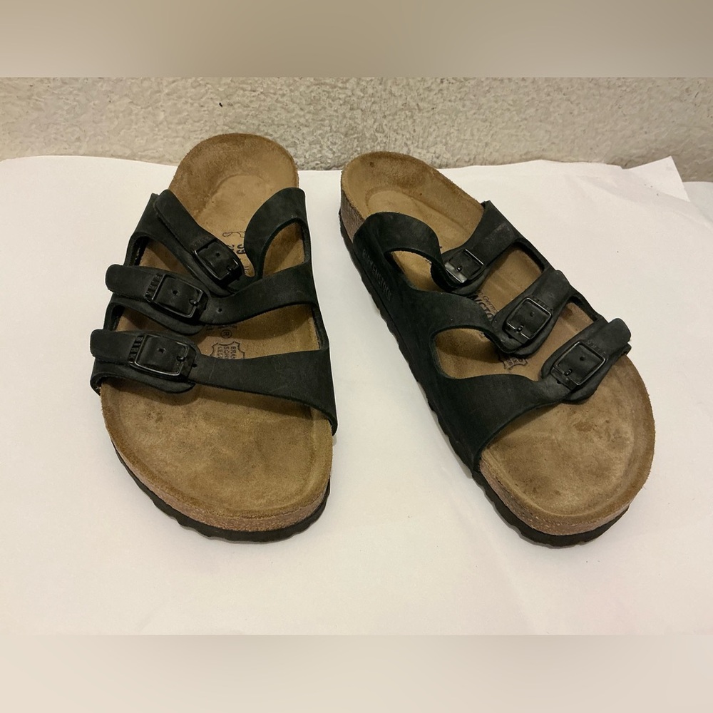 Birkenstock Florida Soft Footbed Sandal -unisex size 39 L8 M5 - Picture 3 of 8